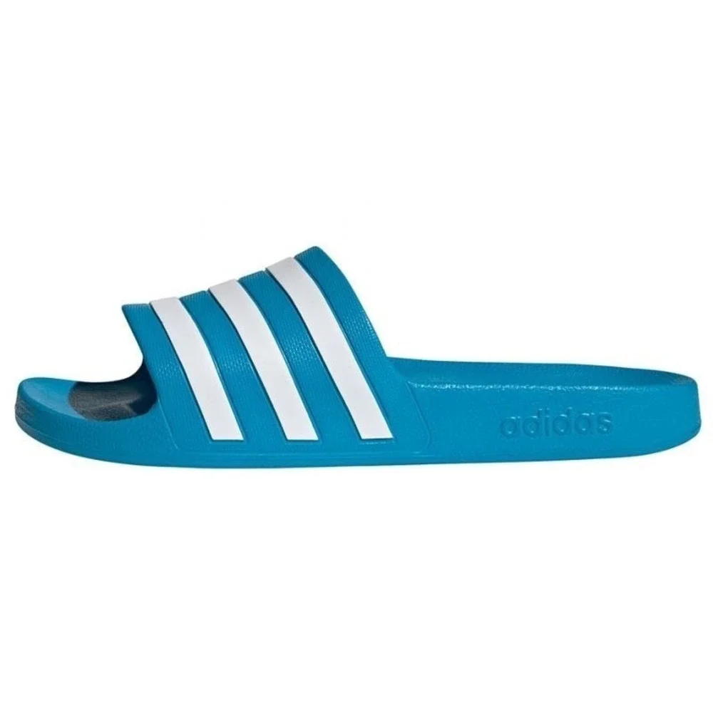 Adidas FY8047 Solar Blue Adilette Aqua Slide New with Tags Men's Size 11 Sandals